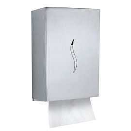 Paper Holder WC sheet ΖΙG-ΖΑG INOX (304)