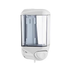 Soap dispenser (513) White - Transparent 11,5x9,5x18,5 cm 500gr