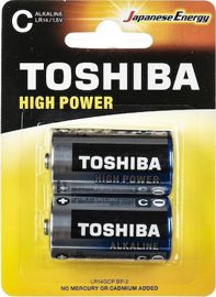  Toshiba C alkaline batteries (2 pcs.)