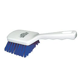 1007Β Handheld cleaning brush with blue grip