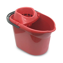 Mop bucket  Νο13 with wringer red 13lt