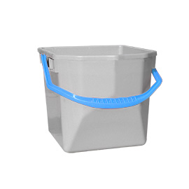 Bucket plastic 25LT GREY-BLUE