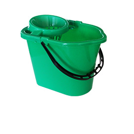 Bucket Special with wringer GREEN 14LT