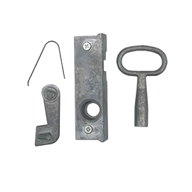 Lock with key for Paper bin exterior 4-64-361 4-64-362