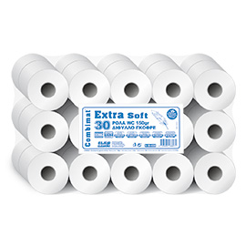 WC PAPER ROLL EXTRA EMBOSSED 2PLY 30 X 150 GR