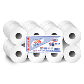 WC PAPER ROLL EXTRA SMOOTH 2PLY 16 X 250 GR