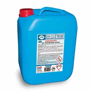 FD-26 Alk. Disinfectant Liquid Active Chlorine (EOΦ) 20LT