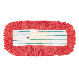 Cotton mop replacement Red 100cm