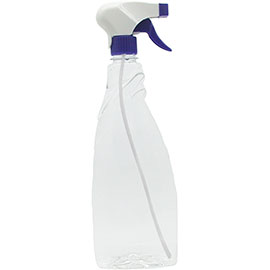 Sprayer with transparent PET bottle 1000 ml